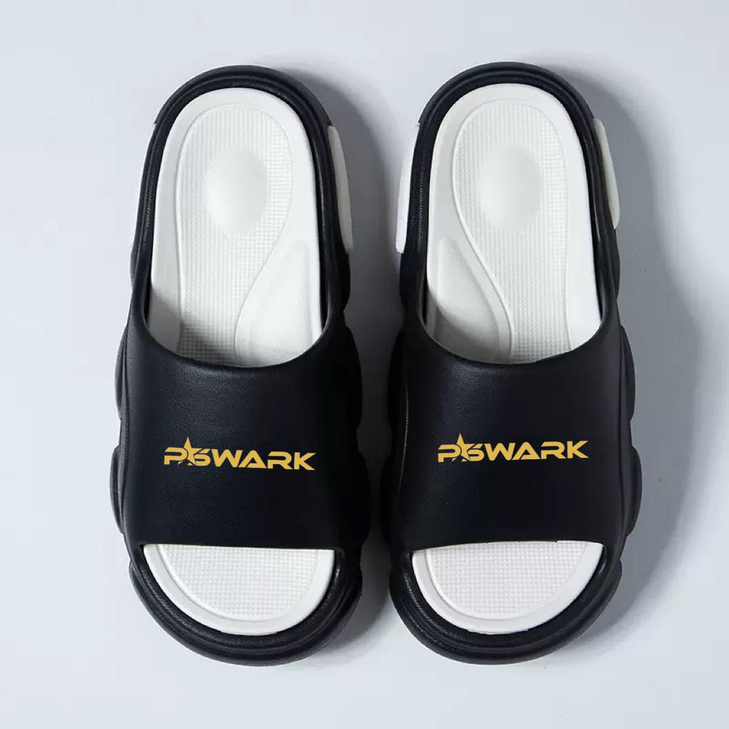 BLACK COMFORTER SLIPPERS